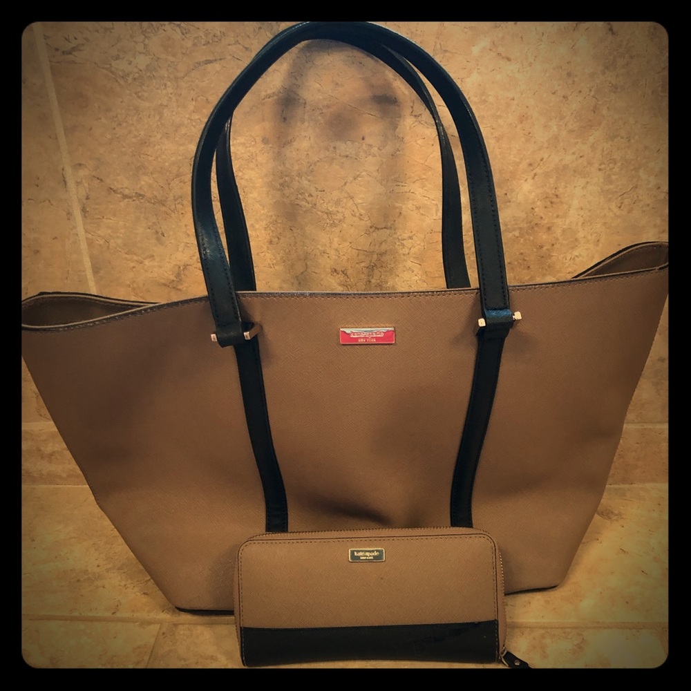 Kate Spade purse with matching wallet